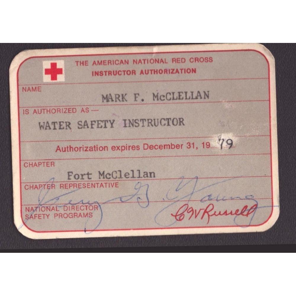 Vintage Alabama Red Cross Instructor Cards & Medical Self Help Training Lot 4pc - Picture 5 of 16